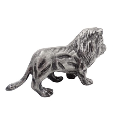 Leo - zodiac sign - LEO, aluminum figurine