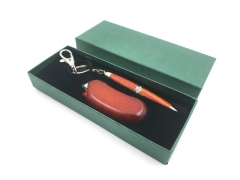 Lighter and ballpoint pen in cardboard box G069C