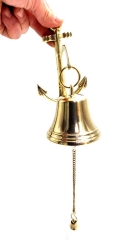 Marine Brass Bell - Anchor Hook - ST929