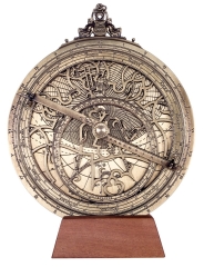 Big brass astrolabe Rojas H34 - reproduction, diam. 20cm. GiftDeco