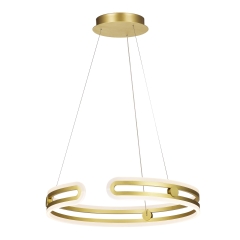 Kiara Italux MD17016002-1E GOLD hanging lamp