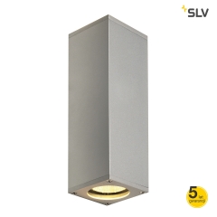 THEO wall lamp GU10 silver gray IP20 SLV Spotline 1000328