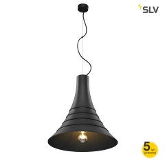 BATO hanging lamp E27 black IP20 SLV Spotline 1000433