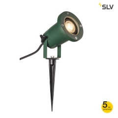 NAUTILUS 15 ground lamp GU10 green IP65 SLV Spotline 1001965