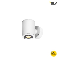 SITRA LED 3000K 55 ° wall light white IP44 SLV Spotline 1002041