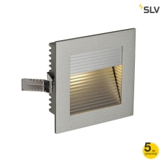 Lamp recessed fixture FRAME CURVE LED silver gray 3000K SLV Spotline 111292