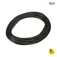 Insulated low voltage cable TENSEO 2000cm 0.6cm black SLV Spotline 139050