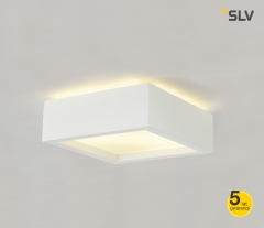 PLASTRA ceiling lamp E27 white IP20 SLV Spotline 148002