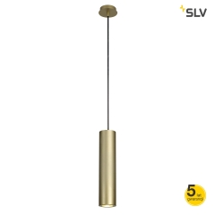 Lampa zwis pojedynczy ENOLA_B PD-1 szampańskie złoto SLV 151853
