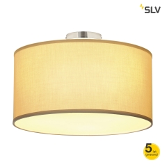 SOPRANA ceiling lamp E27 beige IP20 SLV Spotline 155373