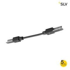 2-phase flexible connector D-TRACK black SLV Spotline 172190