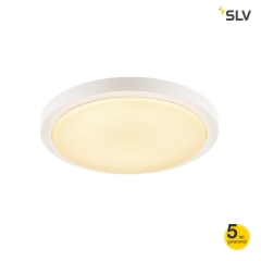 AINOS wall lamp ceiling LED 3000K 120 ° white IP44 SLV Spotline 229961