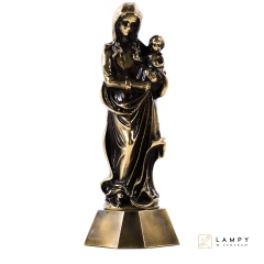 Figurine Mother of God with Baby - Brass