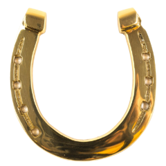 Glossy horseshoe Brass MAR32