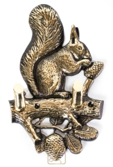 Squirrel Hanger Brass No. 69