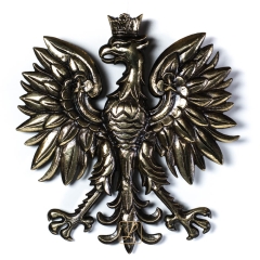 EAGLE - Polish emblem 34,5cm, Brass