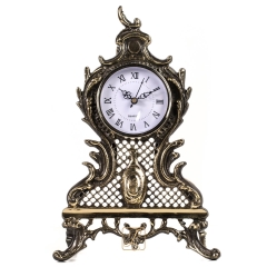 Brass clock SMALL GRATE No. 117