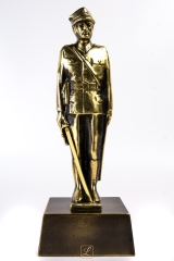 DEFILAD Soldier statuette Brass. Gift for a soldier, gift for a swearing-in ceremony