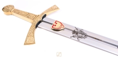 SZCZERBIEC coronation sword chrome version - replica