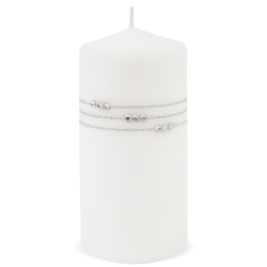 Pl White Candle Necklace Mat Roller Big Fi8 119388