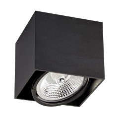 Box Lampa plafon regulowana GU10 ES111 czarna Zuma LINE ACGU10-115-N