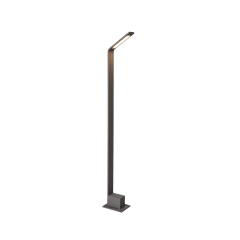 Agape 80 Outdoor standing lamp 80 cm LED 6W 3000K IP54 grey Azzardo AZ3483
