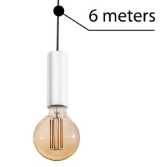 ZIKO pendant module lamp 6m E27 white Azzardo AZ3113