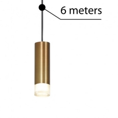 ZIKO pendant module lamp 6m G9 satin gold Azzardo AZ3458