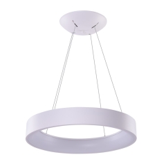 SOLVENT R TOP 110 LED pendant lamp with remote control Ø 110cm 120W 3000-6000K white Azzardo AZ3976