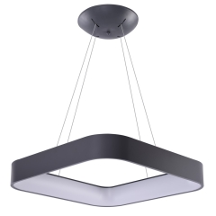 SOLVENT S TOP 110 LED pendant lamp with remote control 110x110cm 120W 3000-6000K grey Azzardo AZ3989
