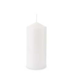Pl Candle Stump 150/70 090 White Bispol 103069