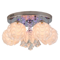 Sada Lampa plafon LED/E14 5 płom. chrom Light Prestige LP-119/5C