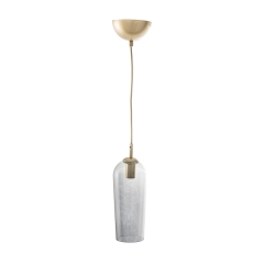 Blanca 1 Lamp pendant 1 flame. champagne gold Azzardo AZ3337