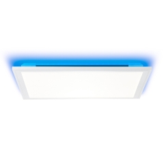 Allie Lampa plafon LED RGB z pilotem 40x40cm 25W 2700-6500K biała Brilliant G96946/05