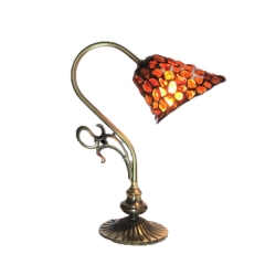 Table lamp 1 flame Amber B15