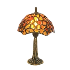 Amber B20 1-flame bedside lamp