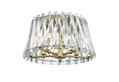 Mirabell Lampa plafon Ø 44cm 5xE14 złota/kryształ Zuma LINE C0465-05K-V7V7