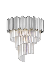 Gladius Lampa plafon kryształowy Ø 43cm 5xE14 chrom Zuma LINE C0535-05C-F4AC