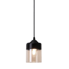 Porto Lampa wisząca Ø 11cm E14 czarna Zuma LINE CL19020-1P-BL
