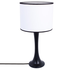Lampa stołowa BEAVIS - czarna czarna Hellux