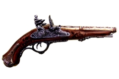 Grazing! Napoleon's Double Barrel Rocker Gun 1806 Denix 1026 - replica