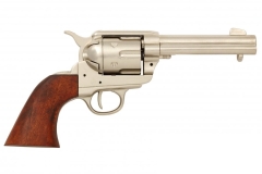 Chromed Colt 45 civil version from 1873. Denix 1186NQ - replica