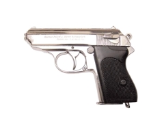 German Walther PPK pistol chrome-plated DENIX 1277NQ - replica