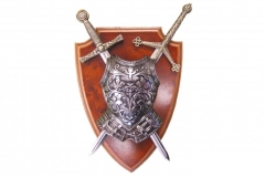 Panoplia with armor and two swords DENIX 506 - replica