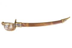 Letter knife - saber with scabbard of privateer Barbarossa Denix F3048 - replica