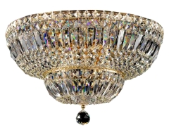Lampa plafon Basfor złoty Antique DIA100-CL-12-G Maytoni