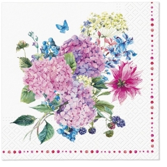 Pl Serwetki Hydrangea Bouquet 160285