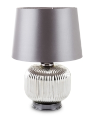 Lampa szklana z szarym kloszem 143532 Art-Pol