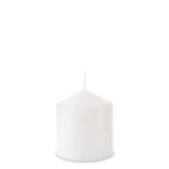 Pl Candle Stem 90/80 090 White Bispol 102036