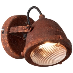 Carmen lampa kinkiet regulowany 1 płom. rdzawy Brilliant G55410/55